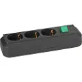 Brennenstuhl Eco-line Med Bryter Og Strømuttak Med 3 Uttak 1.5 Mm 5 M