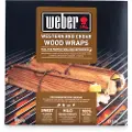 Weber Grillet Barbeque Innpakket I Vestlig Rødt Sedertre 8 Enheter