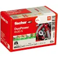 Fischer 535459 DUOPOWER 6x30 S LD 2-komponent rawplug 30 mm 6 mm 50 stk