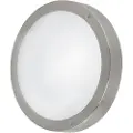 Eglo VENTO 1, Vegg/taklys, Rustfritt stål, Glass, Rustfritt stål, IP44, I, Hvit