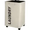 Wenko 3450110100, 79 l, Rektangulær, Polyester, Polypropylen (PP), Beige, 400 mm, 330 mm