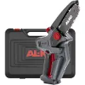 Al-Ko Mini chainsaw CSM 1815 w/battery and charger incl. transport box oil container