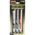 Ryobi RAK03RBWM - Saber saw blade set - for tre, metall - 3 deler