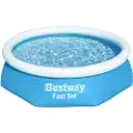 Bestway Fast Set Ø 244x61 Cm Rund Oppblåsbar Basseng