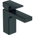 Hansgrohe Vernis Shape 1-grebs håndvaskarmatur 100, med løft-op bundventil, mat sort