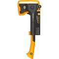 Fiskars 1069103, Enkel øks, Liten øks, Sort, Gult, 445 mm