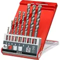 Kwb 039800, Drill, Drill bit set, Høyrehåndsrotasjon, 1 cm, 160 mm, porebetong, Murstein, Murverk, Stein