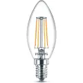 Philips LED-lyspære B35 Candle 2.3W827 (40W) clear E14
