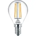 Philips LED-lyspære P45 Mini-ball 2.3W827 (40W) clear E14