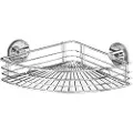 Wenko 20887100, Stål, Kromfarget, Vegg-montert, Dusjkurv, 315 mm, 220 mm