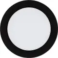 Eglo Fueva-Z, Innsunket spotlight, Ikke-utskiftbare pærer, LED, 6500 K, 1520 lm, Sort, Hvit