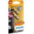 Philips Vision 12036B2 Tradisjonelle kupé- og signallyspærer, 6 W, 12 V, H6W, 2 stykker