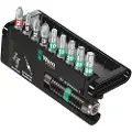 Wera 05073418001, 10 stk, Phillips, Phillips skrutrekker, Torx, PH 2, PZ 1,PZ 2,PZ 3, T10,T15,T20,T25,T30, 95 mm
