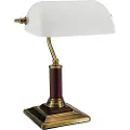 Brilliant Bankir, Messing, Hvit, Glass, Metall, Tre, Soverom, Stue, Kontor, Moderne, II, CE