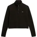 Superdry Polar Fleece Crop Halv Glidelås Genser