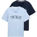 Tom Tailor 1048076 Kortarmet T-skjorte 2 Enheter