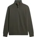 Superdry Utility Logo Henley Genser Med Halv Glidelås