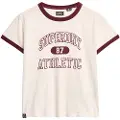Superdry Athletic Ringer Kortarmet T-skjorte