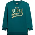 Superdry Luxe Metallic Logo Lang Ermet Midi-kjole