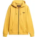 Superdry Essential Logo Washed Genser Med Hel Glidelås