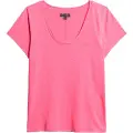 Superdry Scoop Neck Kortarmet T-skjorte