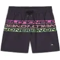 O'Neill Cali Stripe 14" Kids Boardshorts svart
