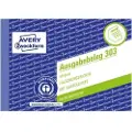 Avery 303, Blå, Hvit, Gult, Papir, 148 mm, 105 mm
