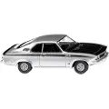 Wiking 082712 H0 Personbil model Opel Manta A GT/E, sølvmetallic
