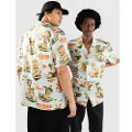 The Dudes Wasted Dudes Pistachio Hawaiian Skjorte mønster