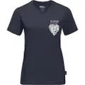 Jack Wolfskin Discover Heart Kortarmet T-skjorte