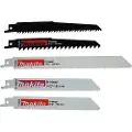 Makita - Saber saw blade set - for tre, metall - 5 deler