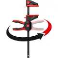 Bessey Skruetvinger Bessey EZ360-60 Spann-Weite (max.):600 mm Udhængsmål:80 mm