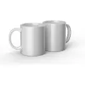 Cricut - Unfinished mug - 340 ml - hvit - keramisk (en pakke 2)