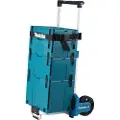 Makita TR00000001, Transportvogn, Sort, Blå, Hvit, 125 kg, 2 hjul