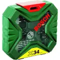 Bosch X-Line Classic - Sett for skrutrekker, borspiss og sokler - for tre, metall, murverk - senkebor, bor - 34 deler - torx, phillips, pozidriv, slot - 7 mm, 8 mm, 10 mm - lengde: 25 mm - for Univer