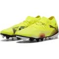 Puma FUTURE 8 MATCH FG/AG Football Boots Unisex, Shoes, Yellow Alert/Black/Sun Struck, 39