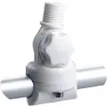 Glomex Svingbart Pvc-rekkverkfeste