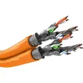Goobay CAT 7A Duplex S/FTP LSZH 50m Orange Solid