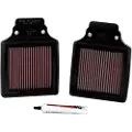 K&N High-flow Kawasaki Zx12r 00-06 Luftfilter