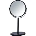 Wenko kosmetikkspeil ASSISI kosmetikkspeil, Ø 17 cm, sort, WENKO
