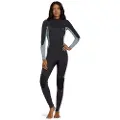 Billabong Foil 3/2 Mm Dame Våtdrakt I Neopren Med Lange Ermer Og Glidelås På Ryggen