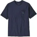 Patagonia Daily Pocket T-skjorte blå