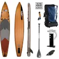 Light MFT Tourer 14'0 x 32" SUP-Brett Set brun