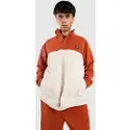 Santa Cruz Opus Dot Label Polar Half-Zip Fleecegenser rød