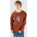 Santa Cruz Screaming Scratched Hand Strip Genser brun