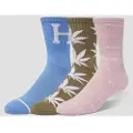 HUF Variety 3 Pack Sokker mønster