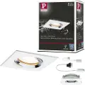 Paulmann 936.64, Innsunket spotlight, GU5.3, 1 ampuller, 35 W, 230 V, Kromfarget, Hvit