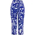 Fynch&Hatton 7/8 Abstract Linen Mix Bukser