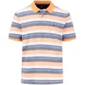 Fynch&Hatton 2-tone Multicoloured Stripe Kortermet Poloskjorte