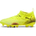 Puma FUTURE 8 MATCH FG/AG Football Boots Youth, Shoes, Yellow Alert/Black/Sun Struck, 32.5